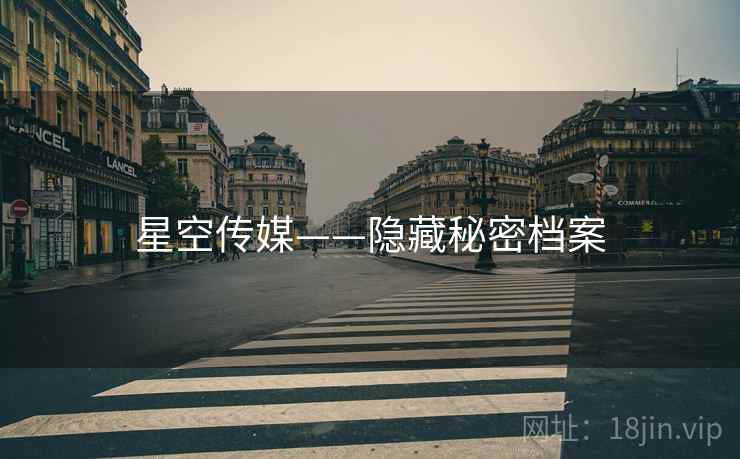 星空传媒——隐藏秘密档案