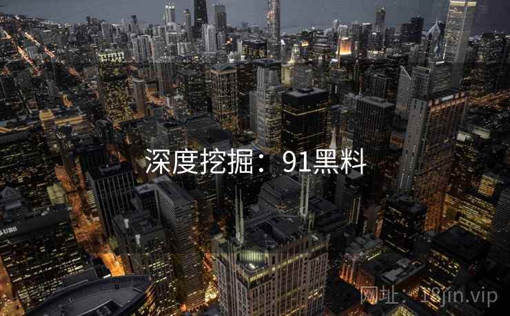 深度挖掘：91黑料